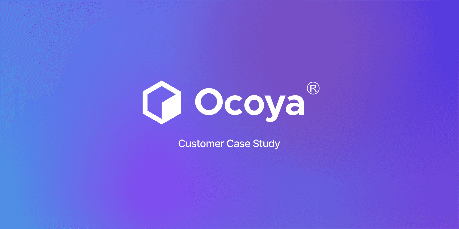 Featured image for Customer story: Ocoya blog post